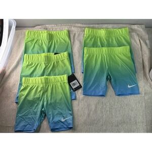 NWT five pairs of Nike short size 6